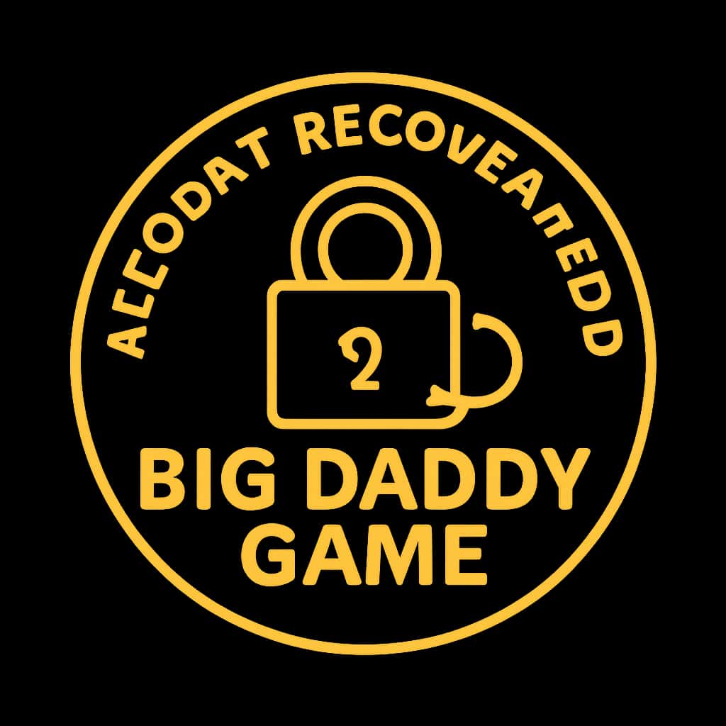An icon representing account recovery for Big Daddy Game.