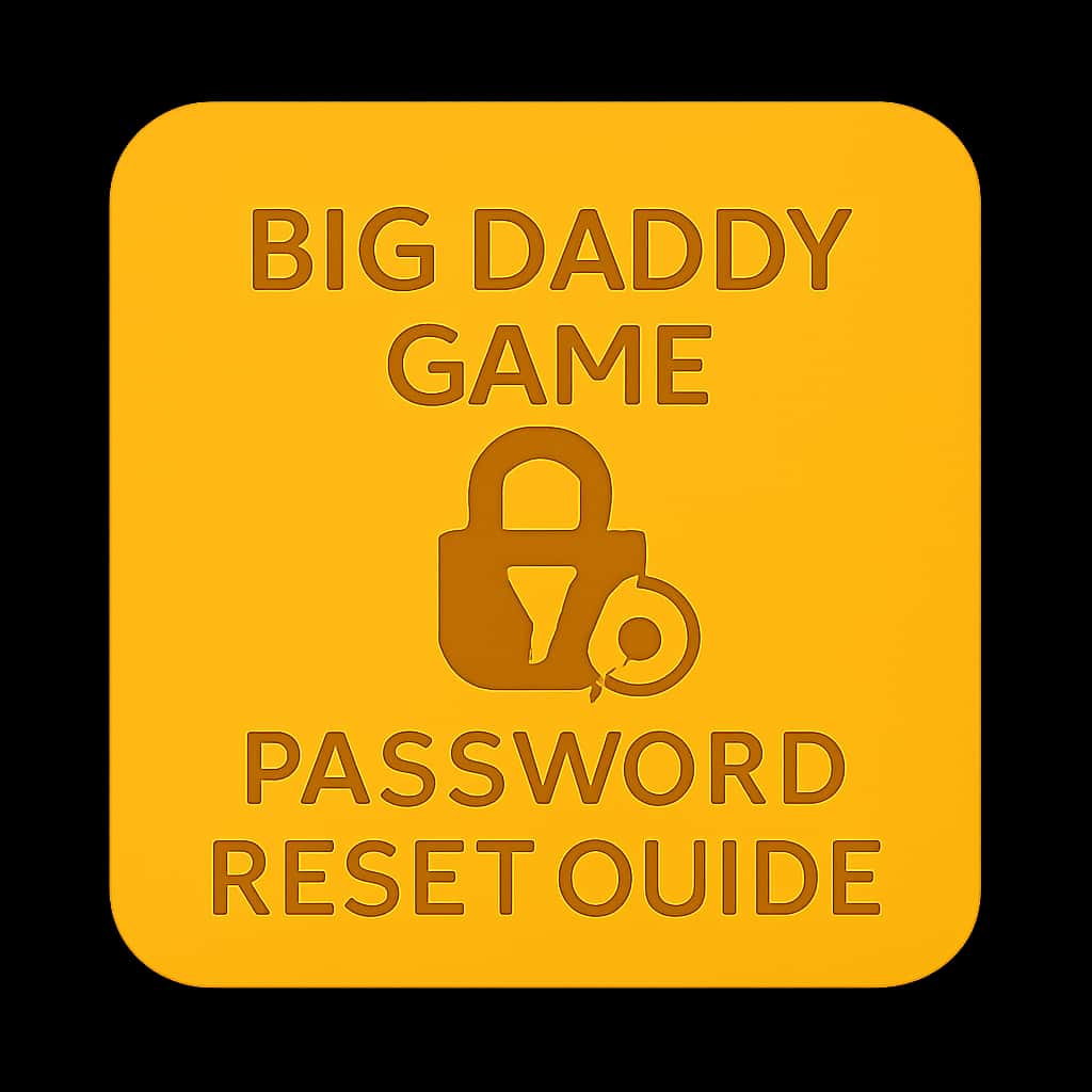 Icon representing the Big Daddy Game Password Reset Guide.