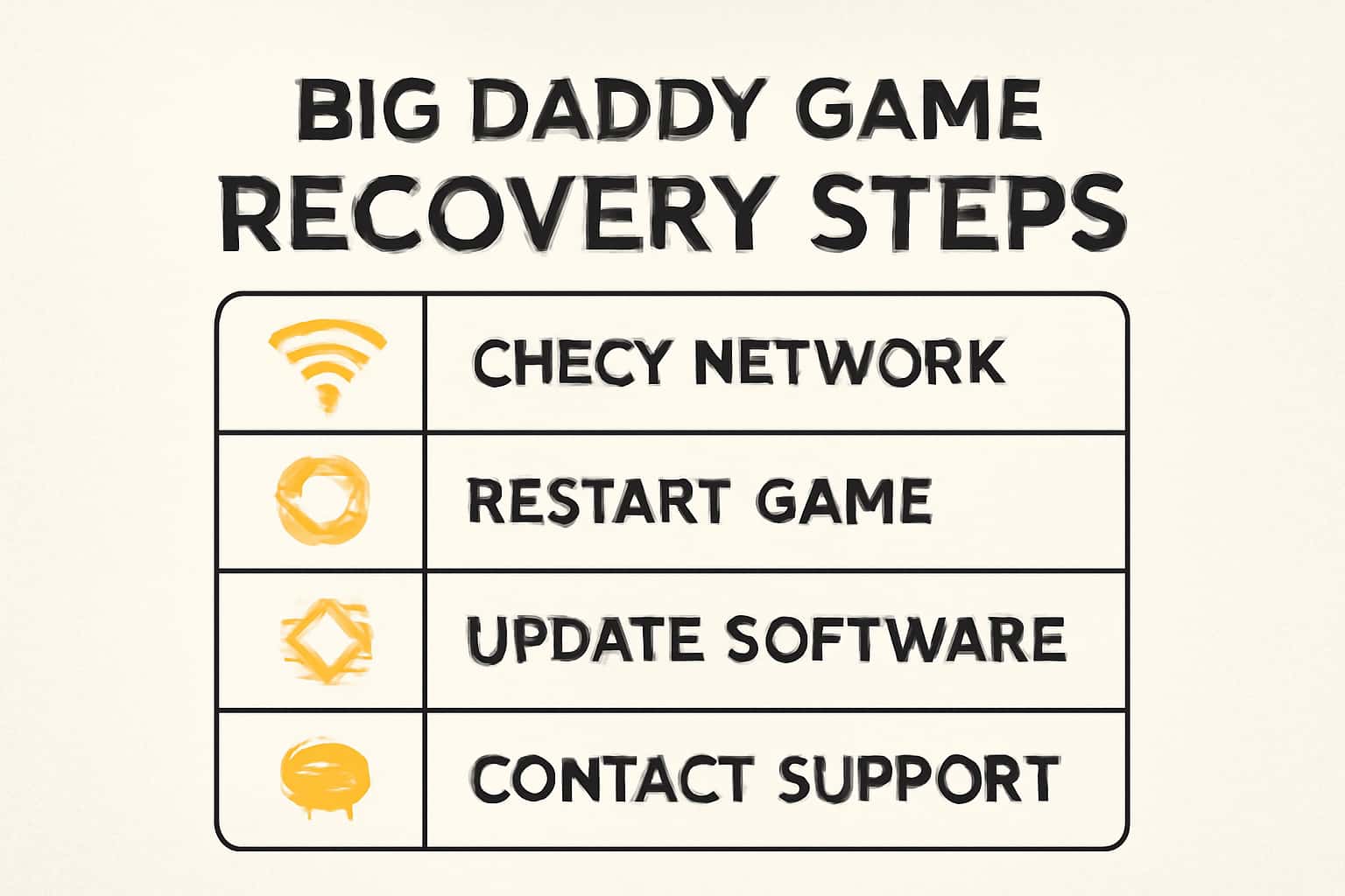 Visual representation of Big Daddy Game Recovery Steps, illustrating secure account access.