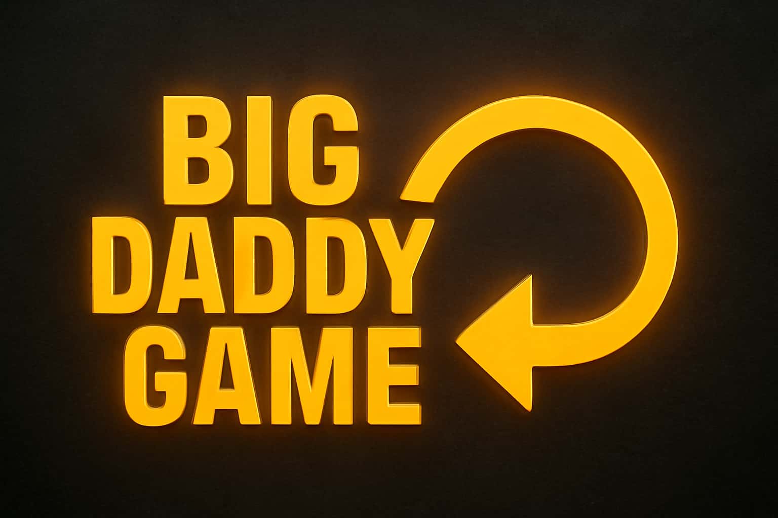 An informational scene illustrating the Big Daddy Game Reset process.