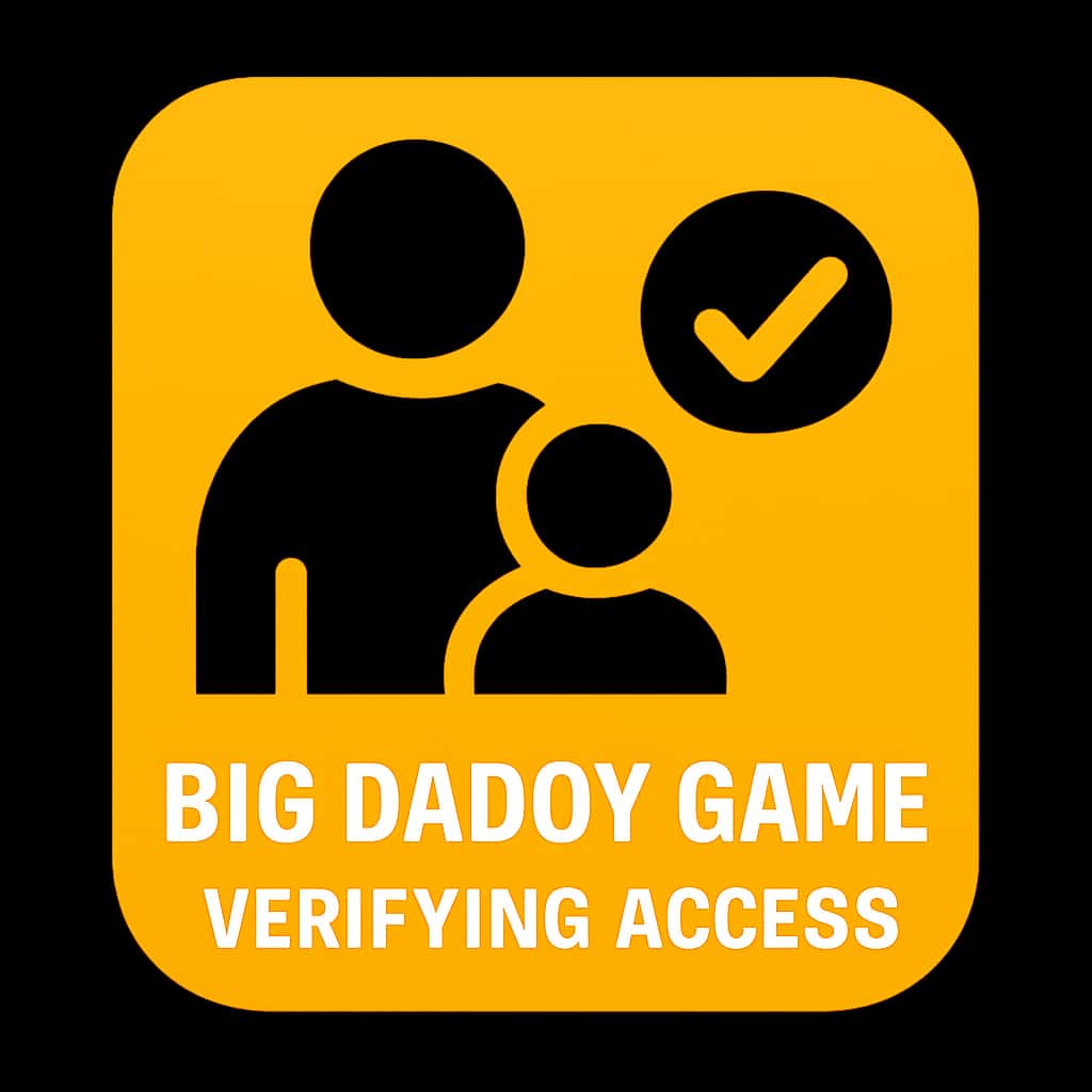 An icon symbolizing account verification for Big Daddy Game.
